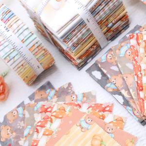 100% Katoenen Quiltstof Groothandel Per Tuin Of Voorgesneden Schattige Beer, Champignon En Bloemenprints - Product Image 5