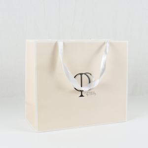 Crown Win <b>pink</b> Wedding <b>Gift</b> <b>Bags</b> Guest Favor Packaging Custom Logo Luxury Paper Shopping <b>Bags</b> with Lamination for Candle Use - Product Image 2
