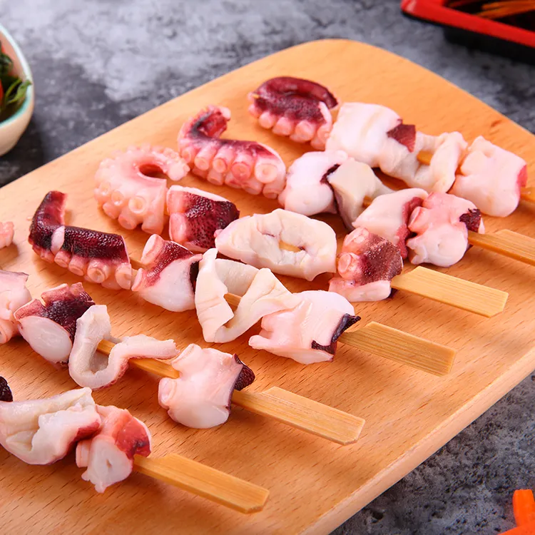 Delicious octopus cut stick seafood customizable octopus piece