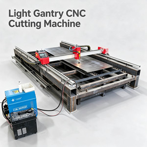 Machine de découpe CNC à portique léger 1530 2040, découpeuse plasma CNC pour la découpe de l'acier inoxydable - Product Image 1