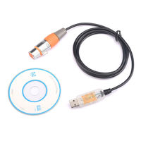 Câble adaptateur d'interface USB vers DMX Stage Light PC DMX512 Controller Dimmer DMX