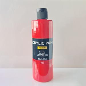 Vente chaude 2025, 18 couleurs, 250 ml, grand flacon de peinture acrylique, ensemble de peinture acrylique, sûr, non toxique, professionnel, fournitures d'art pour le verre, vente en gros - Product Image 6