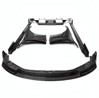 Kits de carrosserie en fibre de carbone sèche style V G87 pour BMW M2 Coupé G87 2023-ON : Lame avant, Lame arrière, Diffuseur, Ailes latérales, Jupes latérales