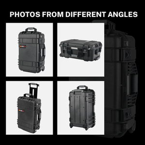 Valise Chariot Rigide en Plastique PP Étanche pour Outils DRX RPC2323, avec Mousse, Fabricant Chinois - Product Image 6