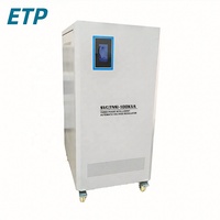 Régulateur de tension automatique triphasé 30 kVA, stabilisateur en cuivre SVC TNS AC, usage industriel 220V 380V 440V