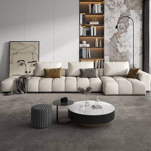 Sofá Modular Estilo Nórdico con Forma de Burbuja, 3 2 1 Plazas, Relleno de Esponja, para Apartamento/Hotel, Material de Tela - Product Image 4