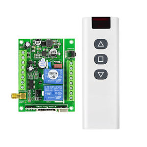 Universele 12V 48V Dc 10a Vragen Ontvanger Rf Afstandsbediening 2ch 3000M Lange Afstand Draadloze Rolcodeschakelaar Voor Garages - Product Image 1