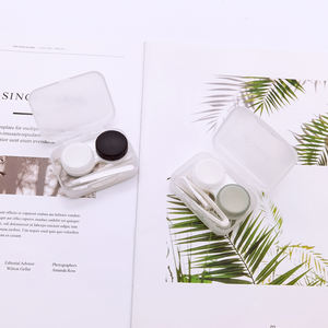 빨간 귀여운 당근 콘택트 렌즈 박스 렌즈 케이스 - Product Image 5