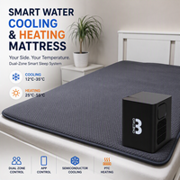 Surmatelas rafraîchissant pour lit Eight Sleep Alternative Advanced Sleep Cooling System avec contrôle précis et système de refroidissement intégré