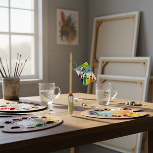 Pennello di Seconda Qualità con Setole in Materiale Sintetico - Product Image 1