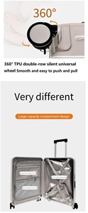 Maleta <span class=keywords><strong>Infantil</strong></span> con Ruedas Giratorias <span class=keywords><strong>de</strong></span> 20 Pulgadas, Marco <span class=keywords><strong>de</strong></span> Aluminio, Asiento para Niños, Candado TSA, Ruedas Silenciosas 360°, Material <span class=keywords><strong>de</strong></span> PC, <span class=keywords><strong>Equipaje</strong></span> <span class=keywords><strong>de</strong></span> <span class=keywords><strong>Mano</strong></span> - Product Image 6