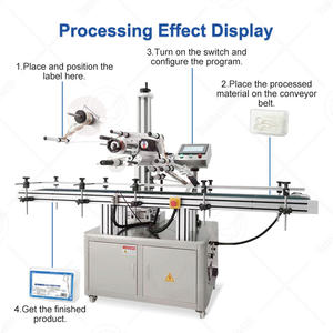 Etiquetadora OCEAN de Impresión en Tiempo Real para Botellas, Cajas Redondas, Etiquetas de Papel para Bordes Planos, Precio para Pequeñas Empresas - Product Image 3