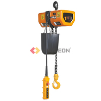 Type de chaîne de grue nucléon entraînement par moteur vitesse unique 1 tonne 2 tonnes 3 tonnes 5 tonnes palan à chaîne électrique
