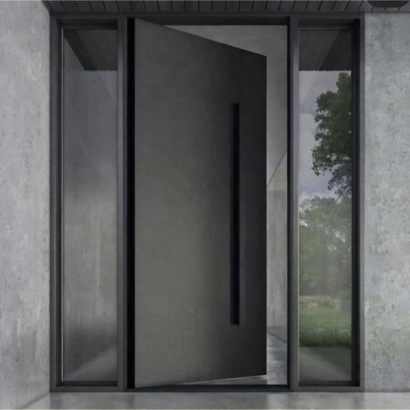 ALUFRONT Modern Custom Aluminum Entrance Pivot