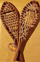 Raclettes en bois avec fixations, décoration murale pour chalet, ensemble de 15 pouces, plus 1 paire d'ornements de raclettes, Noël
