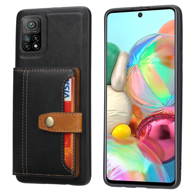 Fancy Back Cover with Card Slot Holder Wallet Protective Case for Xiaomi Redmi Note 11S