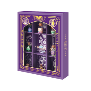 หนังสือมายากลสำหรับเด็กพร้อมหินสีและขวดแก้วของขวัญสุดเพอร์เฟกต์สำหรับฮาโลวีนและคริสต์มาสของเล่นเพื่อการศึกษา - Product Image 1