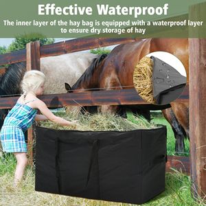 Free sample Aliba Ba New Product Horse Feed/<b>hay</b> Bale Silage <b>Bag</b> Factory Price,Design Horse Net <b>Hay</b> <b>Bag</b> Feed <b>Bag</b> Heavy Duty - Product Image 2