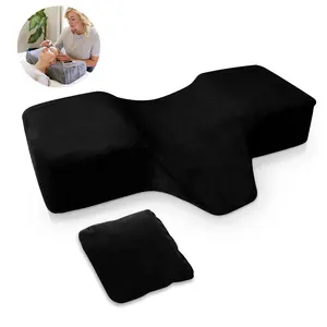 New Design Black Color Eyelash Extension Memory Foam Lash Pillow Eyelash Pillow Bed Pillows For Cervical Spondylosis
