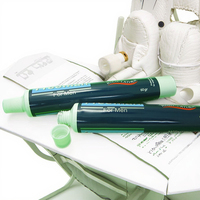 Petit tube souple en aluminium/plastique pour dentifrice et cosmétiques, marque LIXIN/OEM, modèle LX209, fabriqué dans le Guangdong
