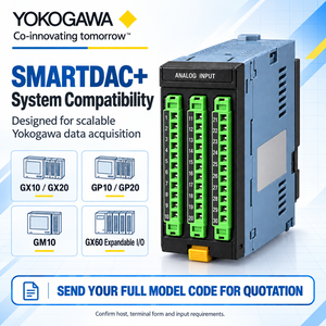 YOKOGAWA GX90XA-10-L1N-CC โมดูลอินพุตแบบแอนะล็อก 10 ช่องสัญญาณ ความแม่นยำ 0.05% ตัวเรือนพลาสติกเกรดอุตสาหกรรมสำหรับ - Product Image 4