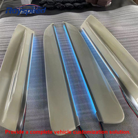 Iluminación Ambiental para Paneles de Puerta Central y Laterales Traseros para MPV Mercedes Benz Clase V W447 VITO V260 V250