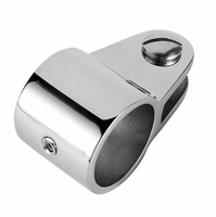 Accessoire marin en acier inoxydable 316 pour capote Bimini, fixation latérale pivotante à mâchoire coulissante à dégagement rapide