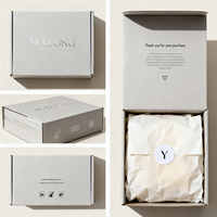 Boîtes d'expédition en papier personnalisées avec logo imprimé pour les petites entreprises, boîtes d'emballage en carton ondulé pour chaussures et vêtements