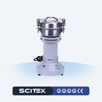 Déchiqueteur de plantes SCITEK à cisaillement haute vitesse 1400 tr/min, traite efficacement les échantillons pour l'industrie, l'agriculture, la science et les laboratoires