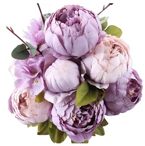 Fleurs <span class=keywords><strong>de</strong></span> sources Offre Spéciale <span class=keywords><strong>Bouquet</strong></span> <span class=keywords><strong>de</strong></span> fleurs artificielles <span class=keywords><strong>de</strong></span> <span class=keywords><strong>pivoine</strong></span> <span class=keywords><strong>de</strong></span> soie pour les décorations <span class=keywords><strong>de</strong></span> douche nuptiale Fleurs artificielles - Product Image 6