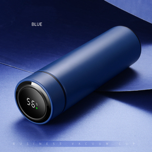 Portable 500ml Smart LED Temperature Display Thermos Cup 316 Stainless Steel Vacuum Flask Leak-Proof for <strong>Hot</strong> <strong>Cold</strong> - Product Image 1