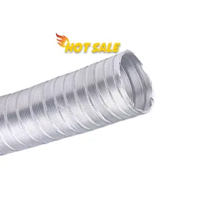 Complete Specifications Custom Length High Temperature Resistant Flexible Duct Pure Aluminum Foil Tubes