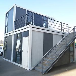 Maisons préfabriquées modernes personnalisées en kit, petites maisons avec 1 salle de bain, maisons compactes à une ou deux chambres, conteneurs préfabriqués prêts à être expédiés - Product Image 2