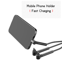 Pliage Aluminium Nylon Tressé Usb C Câble de Données Charge Rapide 90 Degrés Coude Type C3 en 1 Câble Pour Téléphone Mobile