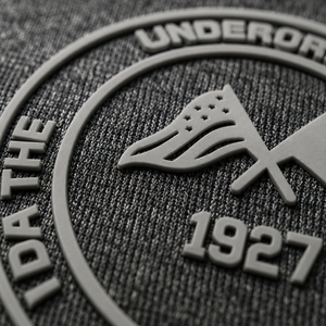 Custom 3D Iron On Silicone Logo Heat Transfer Printing Silicone Sticker Heat Transfer Patch For Clothes And Cap