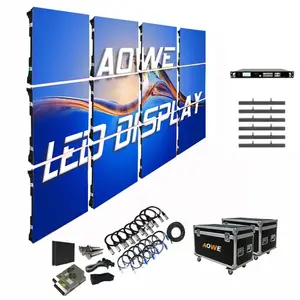 Écran mural vidéo LED haute performance P2.5 P3 P4 P5 P6 Écran d'affichage LED intérieur et extérieur
