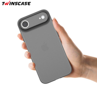 Accessoires de Téléphone Twinscase Coque de Téléphone Portable Vente en Gros Luxe 2025 pour iPhone 17 Housse de Téléphone Machine de Fabrication Stone Island