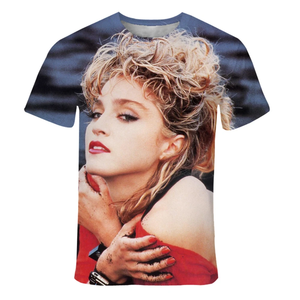 เสื้อยืดนักร้องส่วนตัวสำหรับผู้ชายเทรนด์แฟชั่นฤดูร้อนเสื้อยืดพิมพ์ลาย3D 2024เสื้อยืดลำลองออกแบบโลโก้ได้ตามต้องการ - Product Image 1