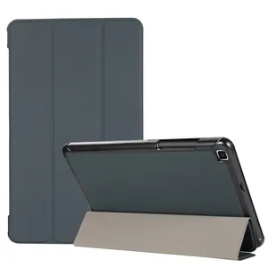 Coque de tablette en cuir avec Logo personnalisé, étui pour Samsung Galaxy Tab A7 Lite 8.4 T220/225 en TPU + PU, avec support