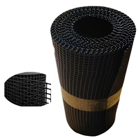 Jaring Plastik Inti Filter HDPE/PP/PE dengan Layanan Pemotongan, Aplikasi Kimia, Lubang Persegi/Bulat, Daya Tahan 12 Bulan