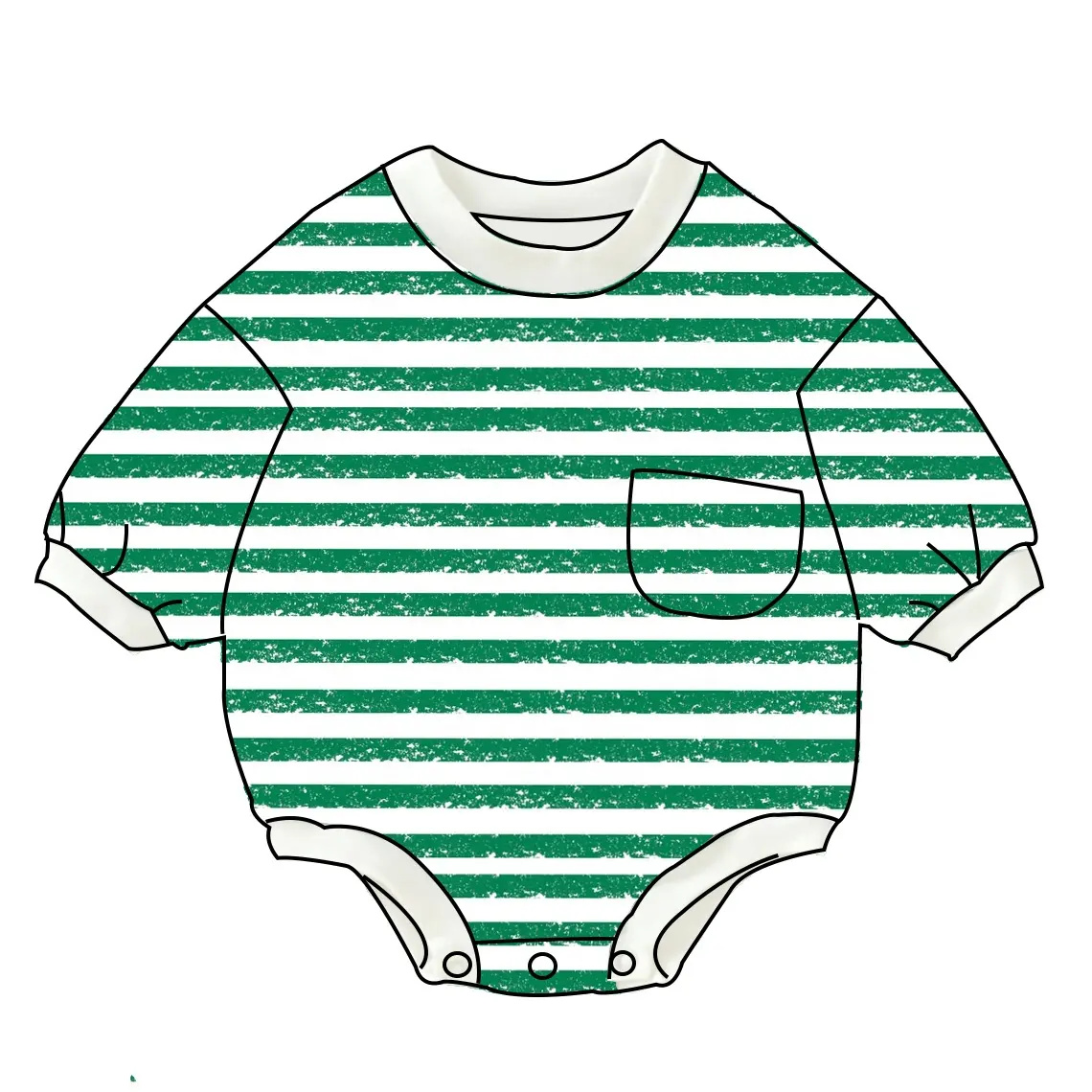 ベビー服卸売ストライプ冬スモックロンパース6-12ヶ月デザイナー新生児カスタム男の子服かわいいボディスーツロンパース