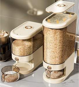 Wholesale <b>Food</b>-Grade Rice Jar <b>Storage</b> Box Moisture-Proof Sealed Kitchen Accessory <b>for</b> Grain Miscellaneous Grains Rice Barrel - Product Image 2