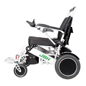 12.5" Big Rear Wheels With Shock Absorb Function Electric Wheelchair