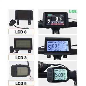 Kit de Conversión de Bicicleta Eléctrica con Motor sin Escobillas de Alta Potencia de 48V 1500W, Pantalla LCD y Acelerador de Pulgar - Product Image 4