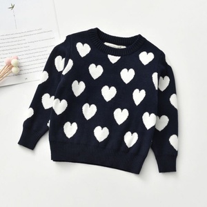 Enfant en bas âge filles hiver automne tricot motif à manches longues enfants pull pull <span class=keywords><strong>rose</strong></span> imprimé léopard bébé garçons filles chandails - Product Image 6