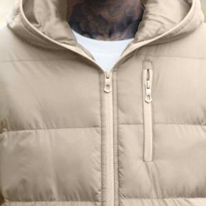 Service OEM personnalisé du fournisseur, veste d'hiver pour homme en duvet, coupe-vent, veste décontractée pour homme, vêtements pour homme - Product Image 5