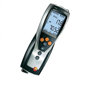 เทอร์โมไฮโกรมิเตอร์ดิจิตอล Testo 635-2 เครื่องวัดอุณหภูมิและความชื้นสำหรับงานอุตสาหกรรม HVAC - Product Image 2