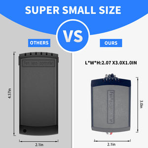 Kit de control remoto de ventilador de techo Wi-Fi inteligente, <span class=keywords><strong>3</strong></span> velocidades de ventilador y atenuador de luz, compatible con la aplicación Alexa y Google Home Smart Life - Product Image 5