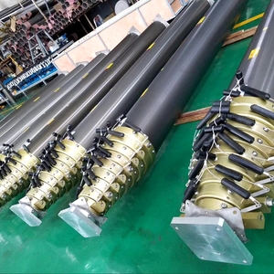 And AC Automatic Lifting up 1.8m 4.5m 6.0m Top Roof Building Fixed Telescopic Cctv Camera Aluminum Mast <b>Pole</b> TAL-P3-1.15-10 Tele - Product Image 5
