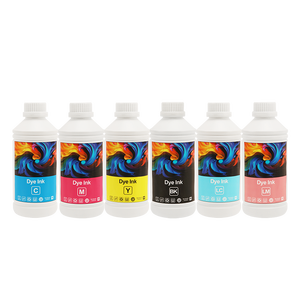 Tintas de impresión digital CMYK a base de agua compatibles con Espon 8690/8190/878, tinte para botella, recarga de 1L para impresoras digitales - Product Image 2